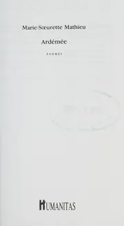 Portada de Ardémée