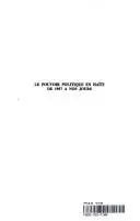 Copertina di le pouvoir politique en Haïti de 1957 à nos jours