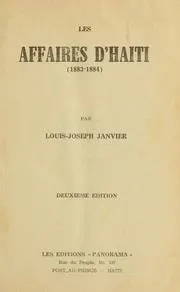 Kouvèti Les Affaires d'Haïti (1883-1884)
