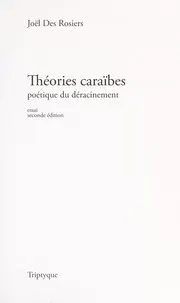 Cover of Théories caraïbes